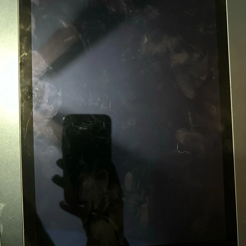 Apple iPad with Metallic Silver Finish